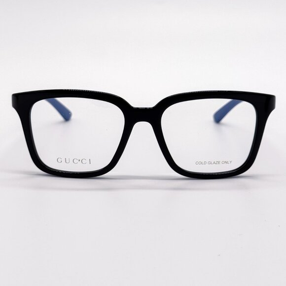 NEW GUCCI GG1738O 004 BLACK/BLUE MEN EYEGLASSES GUCCI - Picture 5 of 11